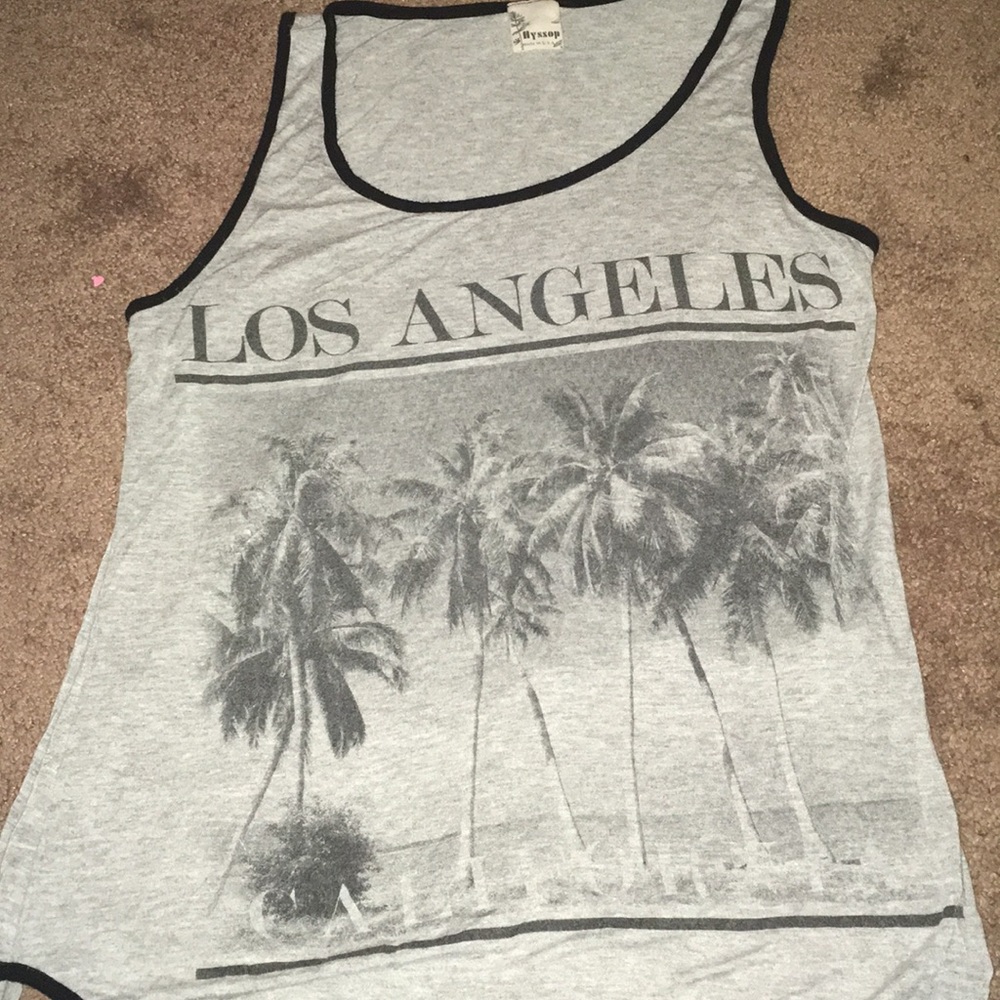 Los Angeles, California tank top.